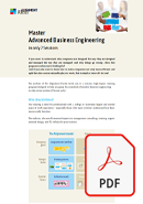 Training Advanced Business Engineering
